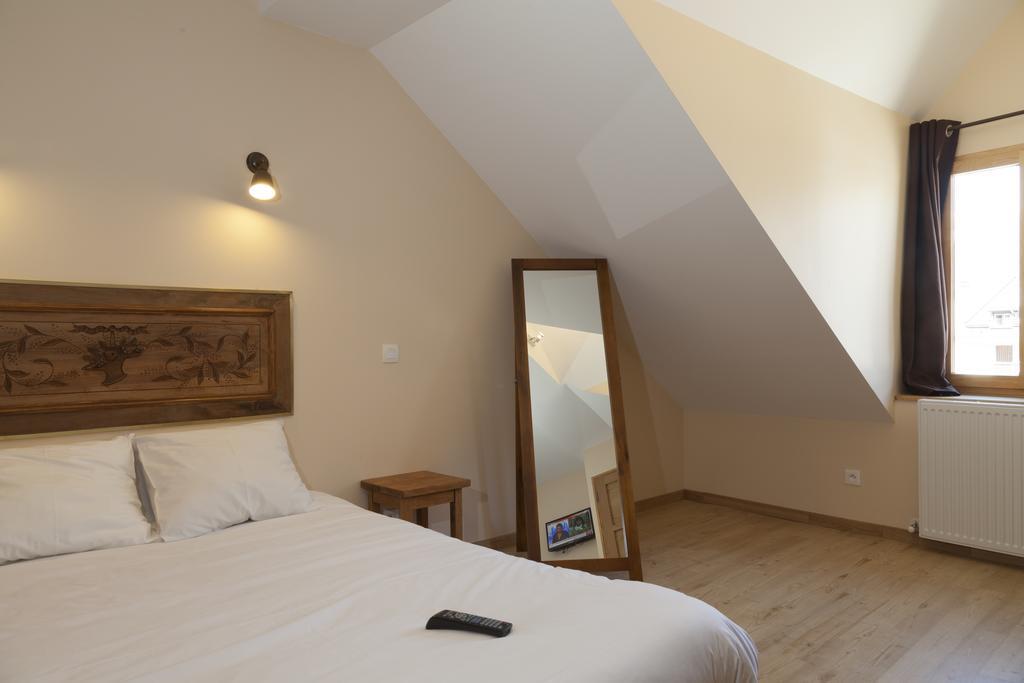 Le Bourg-dʼOisans Hotel Des Alpes חדר תמונה